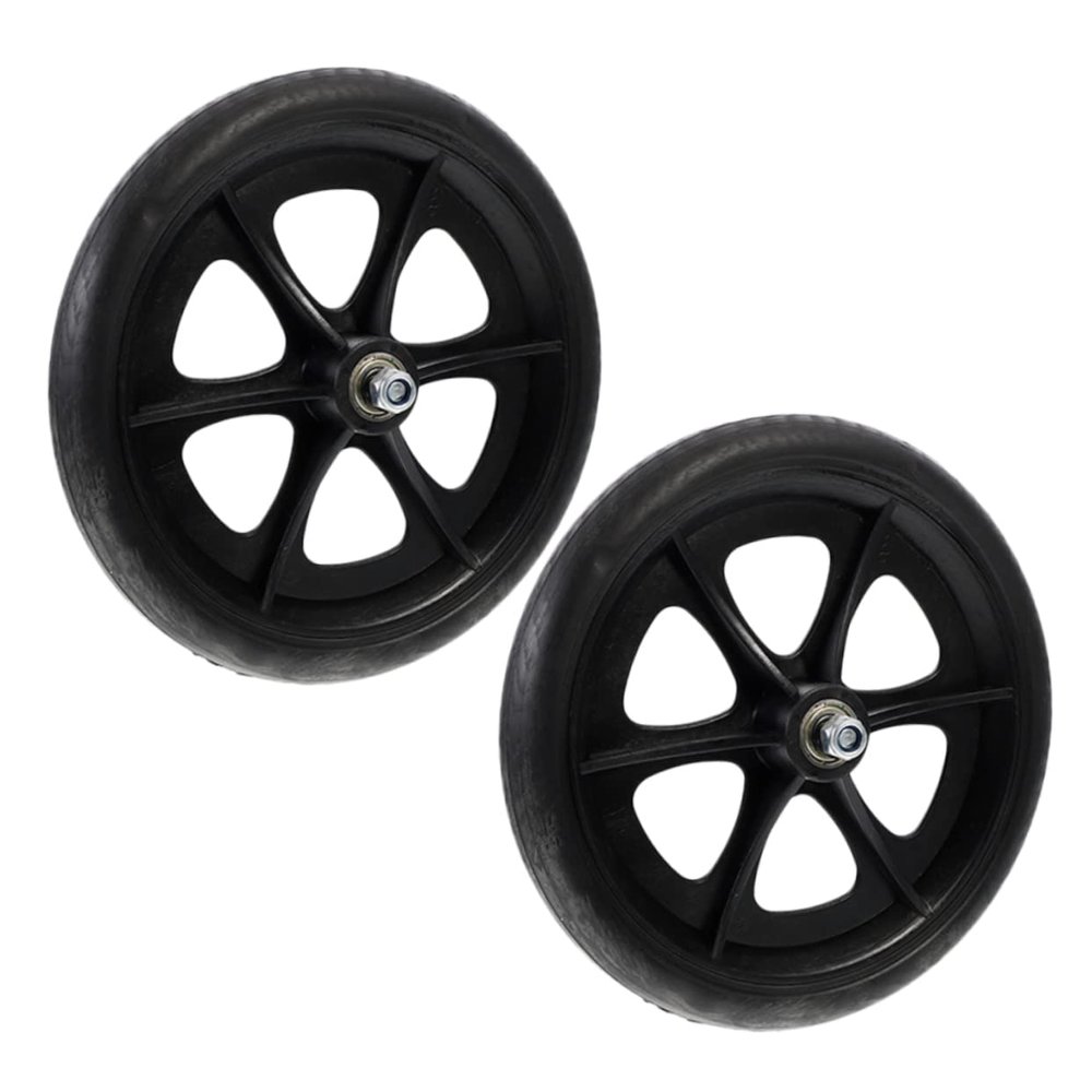 LekLai Wheelchair Replacement Wheel,Wheelchair Wheels Replacementcareerer Wheels 2Pcs 8 Front Wheel Replacement