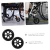 LekLai Wheelchair Replacement Wheel,Wheelchair Wheels Replacementcareerer Wheels 2Pcs 8 Front Wheel Replacement view 2