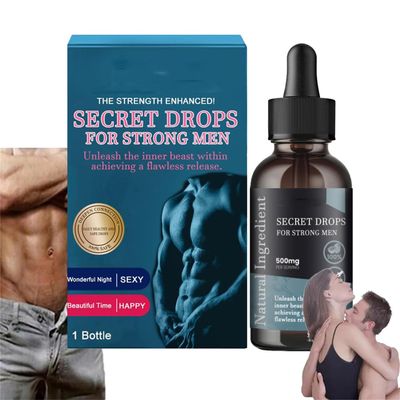 30ml Secret Drops for Strong Men, Secret Happy Drops for Men, Pleasurepeak Oral Drops, Enhancing Sensitivity and Pleasure Boost Energy Levels (1Pcs)