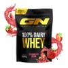 GN Laboratories 100% Dairy Whey Protein Powder 1 kg (Strawberry Crema) - Protein Powder with 23 g Protein per Serving, Ideal for Muscle Building and Preservation, Tested Quality, Made in Germany view 1