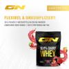 GN Laboratories 100% Dairy Whey Protein Powder 1 kg (Strawberry Crema) - Protein Powder with 23 g Protein per Serving, Ideal for Muscle Building and Preservation, Tested Quality, Made in Germany view 4