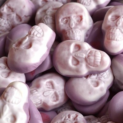 Halloween Pick and Mix Candy Jelly Sweets for Kids and Adults (100g, Skulls)