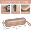 TUNYINSH Electric Toothbrush Travel Case for Oral B/Oral-B Pro/Philips Sonicare Electric Toothbrush, Portable Hard Shell Ice Case for Oral B Toothbrush Heads and Accessories, Rose Gold, Toothbrush view 2