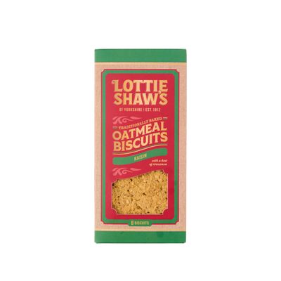 Lottie Shaw's Oatmeal & Raisin Biscuit Box