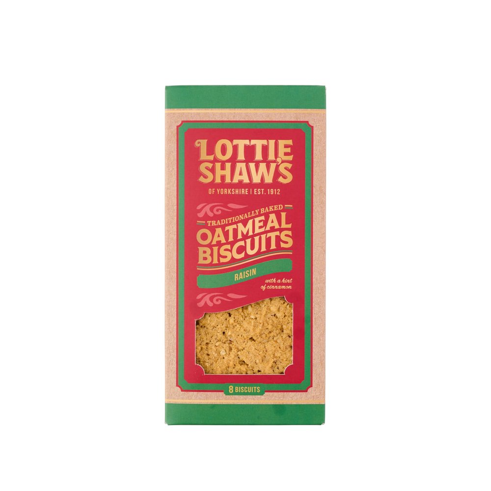 Lottie Shaw's Oatmeal & Raisin Biscuit Box