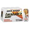 Lucozade AlertnEnergy Drink Zero Sugar Mango Peachade 500ml (Pack of 12) view 1