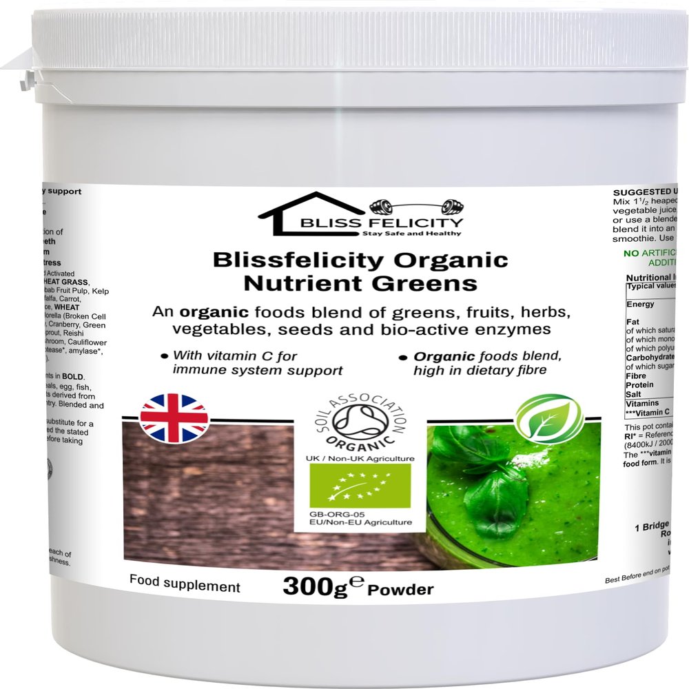 Blissfelicity Organic Nutrient Greens