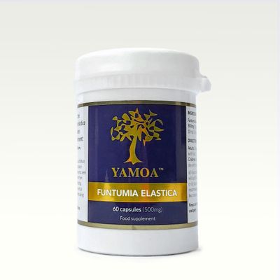 Yamoa Funtumia Elastica Capsules. Vegan. (60 Capsules)