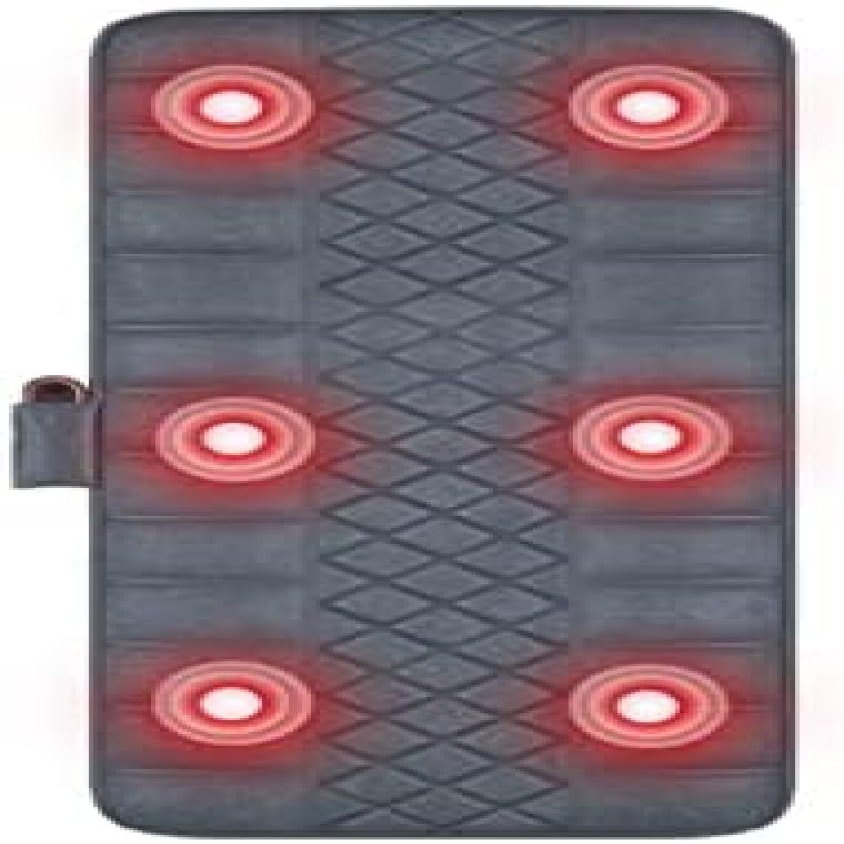 Multifunctional Massage Bed Cervical Spine Massage Bed Neck Shoulder and Back Massager Whole Body Heating Massage Electric Cushion,A,170 * 48.5cm,YUYANAIAI