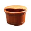 ,Bathroom Accessories Footbath Tubs,Massage Foot Barrel,Volume Smooth Surface Sauna Wooden Bucket Present view 1