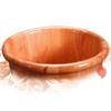 ,Bathroom Accessories Footbath Tubs,Massage Foot Barrel,Volume Smooth Surface Sauna Wooden Bucket Present view 2