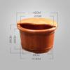 ,Bathroom Accessories Footbath Tubs,Massage Foot Barrel,Volume Smooth Surface Sauna Wooden Bucket Present view 3