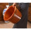 ,Bathroom Accessories Footbath Tubs,Massage Foot Barrel,Volume Smooth Surface Sauna Wooden Bucket Present view 4