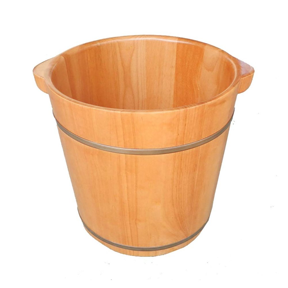 ,Bathroom Accessories Footbath Tubs,Massage Foot Barrel,Volume Smooth Surface Sauna Wooden Bucket Present