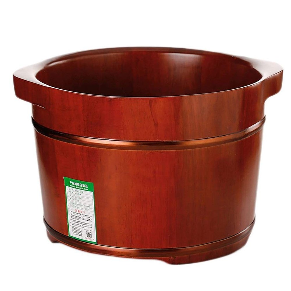 ,Bathroom Accessories Footbath Tubs,Massage Foot Barrel,Volume Smooth Surface Sauna Wooden Bucket Present