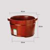 ,Bathroom Accessories Footbath Tubs,Massage Foot Barrel,Volume Smooth Surface Sauna Wooden Bucket Present view 2