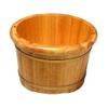 ,Bathroom Accessories Footbath Tubs,Massage Foot Barrel,Volume Smooth Surface Sauna Wooden Bucket Present view 1