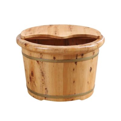 ,Bathroom Accessories Footbath Tubs,Massage Foot Barrel,Volume Smooth Surface Sauna Wooden Bucket Present