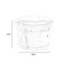 ,Bathroom Accessories Footbath Tubs,Massage Foot Barrel,Volume Smooth Surface Sauna Wooden Bucket Present view 4