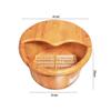 ,Bathroom Accessories Footbath Tubs,Massage Foot Barrel,Volume Smooth Surface Sauna Wooden Bucket Present view 3