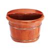 ,Bathroom Accessories Footbath Tubs,Massage Foot Barrel,Volume Smooth Surface Sauna Wooden Bucket (Color : B) Present view 1