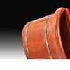 ,Bathroom Accessories Footbath Tubs,Massage Foot Barrel,Volume Smooth Surface Sauna Wooden Bucket (Color : B) Present view 2