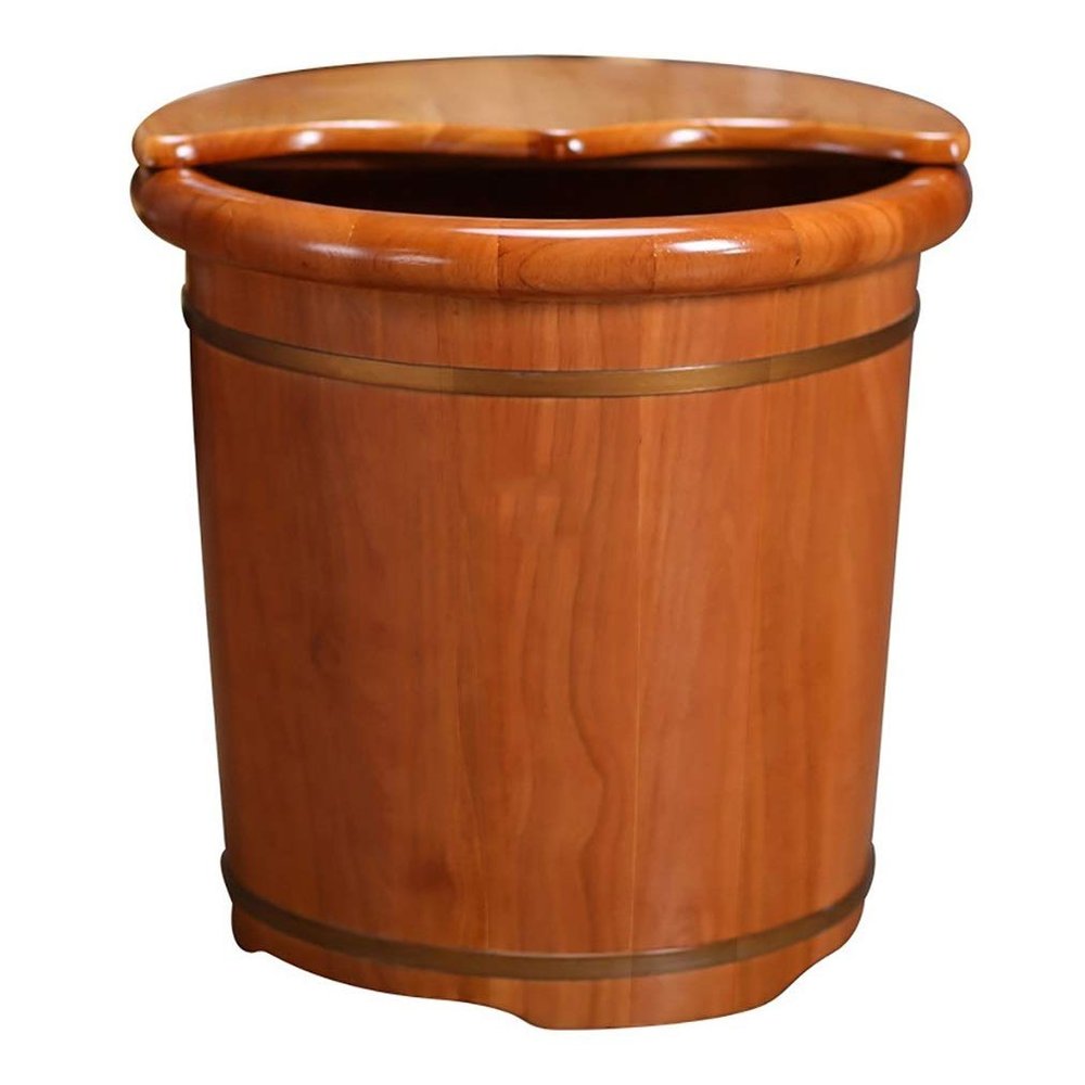 ,Bathroom Accessories Footbath Tubs,Massage Foot Barrel,Volume Smooth Surface Sauna Wooden Bucket Present