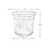 ,Bathroom Accessories Footbath Tubs,Massage Foot Barrel,Volume Smooth Surface Sauna Wooden Bucket Present view 4