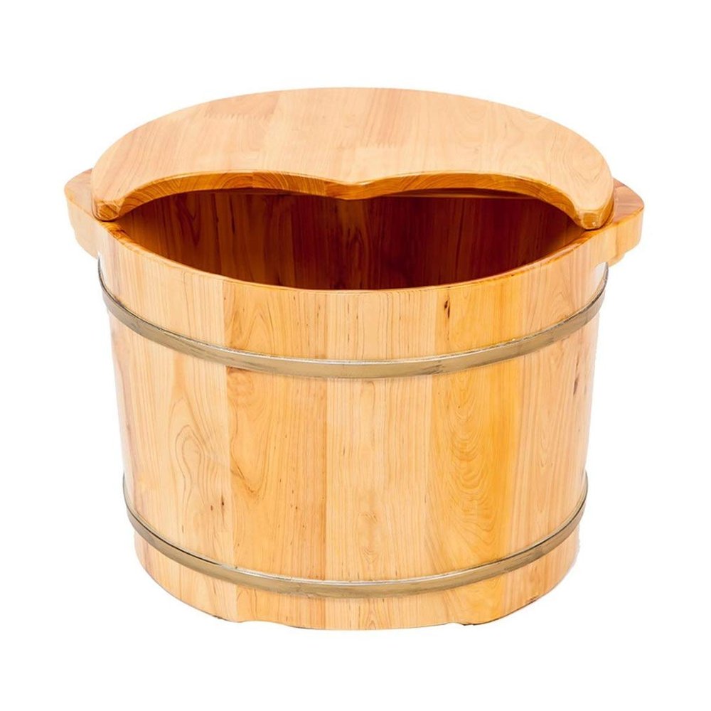 ,Bathroom Accessories Footbath Tubs,Massage Foot Barrel,Volume Smooth Surface Sauna Wooden Bucket Present