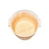 ,Bathroom Accessories Footbath Tubs,Massage Foot Barrel,Volume Smooth Surface Sauna Wooden Bucket (Color : B) Present view 2