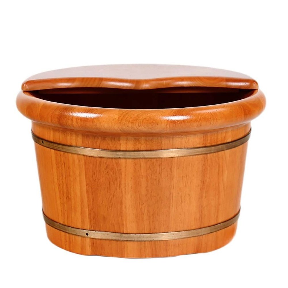 ,Bathroom Accessories Footbath Tubs,Massage Foot Barrel,Volume Smooth Surface Sauna Wooden Bucket Present