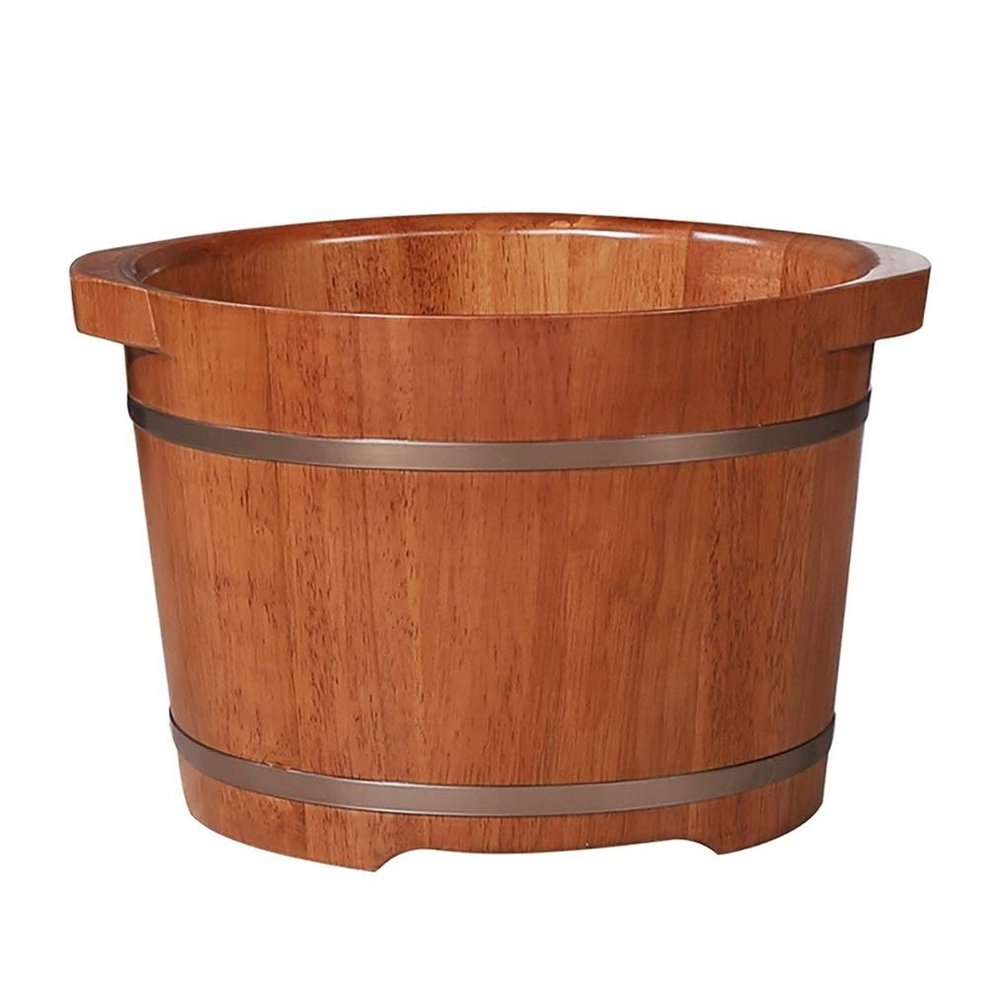 ,Bathroom Accessories Footbath Tubs,Massage Foot Barrel,Volume Smooth Surface Sauna Wooden Bucket Present