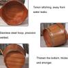 ,Bathroom Accessories Footbath Tubs,Massage Foot Barrel,Volume Smooth Surface Sauna Wooden Bucket Present view 4