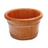 ,Bathroom Accessories Footbath Tubs,Massage Foot Barrel,Volume Smooth Surface Sauna Wooden Bucket (Color : A) Present view 1