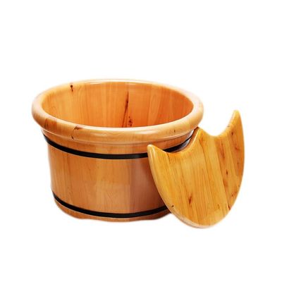 ,Bathroom Accessories Footbath Tubs,Massage Foot Barrel,Volume Smooth Surface Sauna Wooden Bucket Present