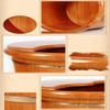 ,Bathroom Accessories Footbath Tubs,Massage Foot Barrel,Volume Smooth Surface Sauna Wooden Bucket Present view 2