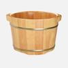 ,Bathroom Accessories Footbath Tubs,Massage Foot Barrel,Volume Smooth Surface Sauna Wooden Bucket (Color : B) Present view 3