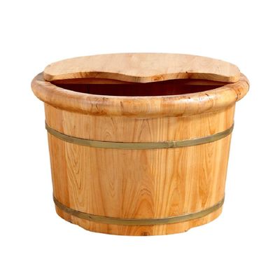 ,Bathroom Accessories Footbath Tubs,Massage Foot Barrel,Volume Smooth Surface Sauna Wooden Bucket Present