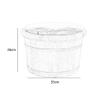 ,Bathroom Accessories Footbath Tubs,Massage Foot Barrel,Volume Smooth Surface Sauna Wooden Bucket Present view 2