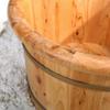 ,Bathroom Accessories Footbath Tubs,Massage Foot Barrel,Volume Smooth Surface Sauna Wooden Bucket Present view 4