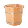 ,Bathroom Accessories Footbath Tubs,Massage Foot Barrel,Volume Smooth Surface Sauna Wooden Bucket Present view 1