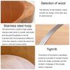 ,Bathroom Accessories Footbath Tubs,Massage Foot Barrel,Volume Smooth Surface Sauna Wooden Bucket Present view 3