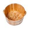 ,Bathroom Accessories Footbath Tubs,Massage Foot Barrel,Volume Smooth Surface Sauna Wooden Bucket Present view 1