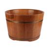 ,Bathroom Accessories Footbath Tubs,Massage Foot Barrel,Volume Smooth Surface Sauna Wooden Bucket Present view 1