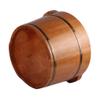 ,Bathroom Accessories Footbath Tubs,Massage Foot Barrel,Volume Smooth Surface Sauna Wooden Bucket Present view 4