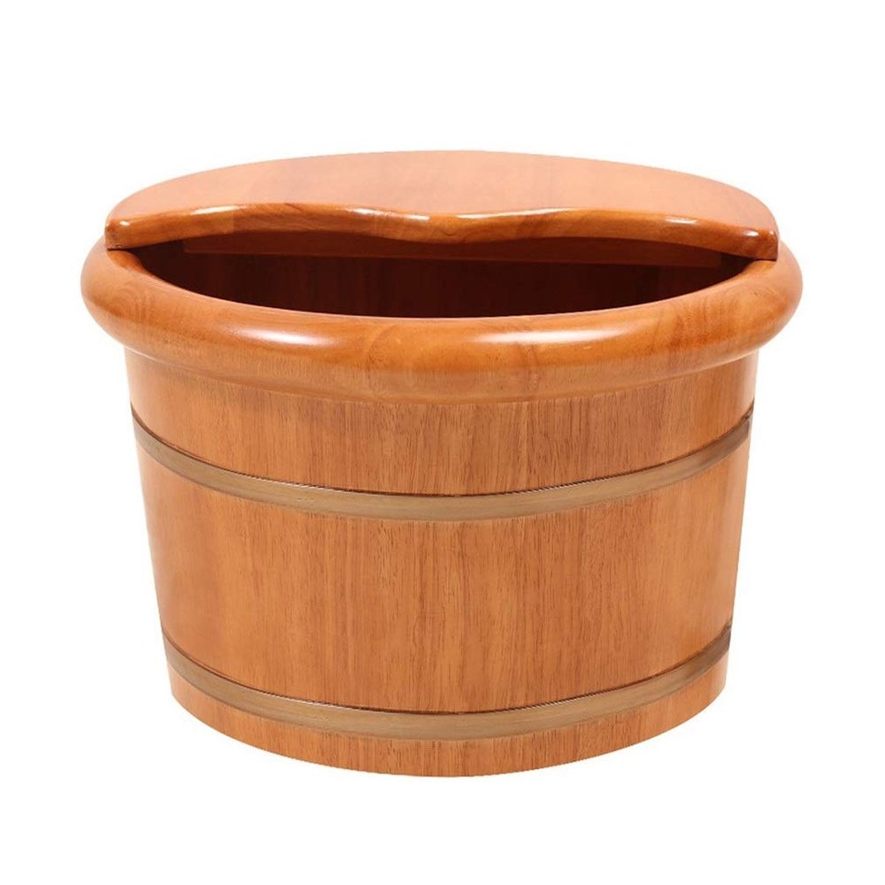 ,Bathroom Accessories Footbath Tubs,Massage Foot Barrel,Volume Smooth Surface Sauna Wooden Bucket Present