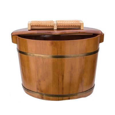 ,Bathroom Accessories Footbath Tubs,Massage Foot Barrel,Volume Smooth Surface Sauna Wooden Bucket Present