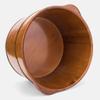 ,Bathroom Accessories Footbath Tubs,Massage Foot Barrel,Volume Smooth Surface Sauna Wooden Bucket Present view 4