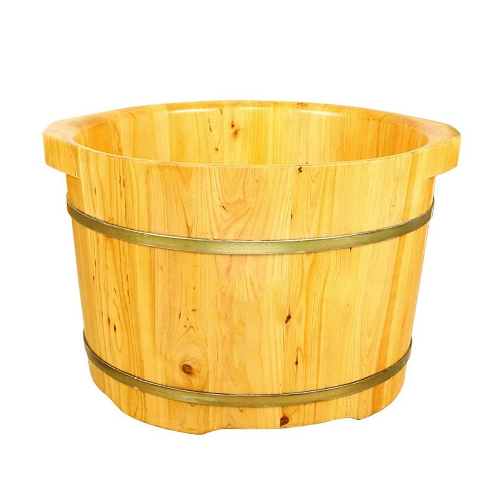 ,Bathroom Accessories Footbath Tubs,Massage Foot Barrel,Volume Smooth Surface Sauna Wooden Bucket Present