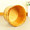 ,Bathroom Accessories Footbath Tubs,Massage Foot Barrel,Volume Smooth Surface Sauna Wooden Bucket Present view 2